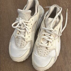 Nike Cream Athletic Shoes